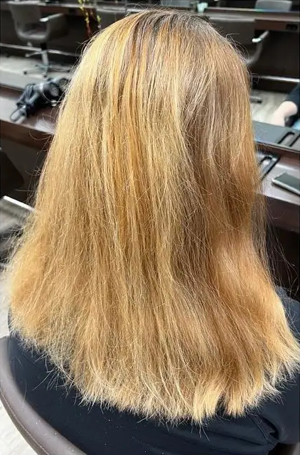 Sascha Mylenbusch - Friseur in Duesseldorf, Benrath - Dauerwelle vorher